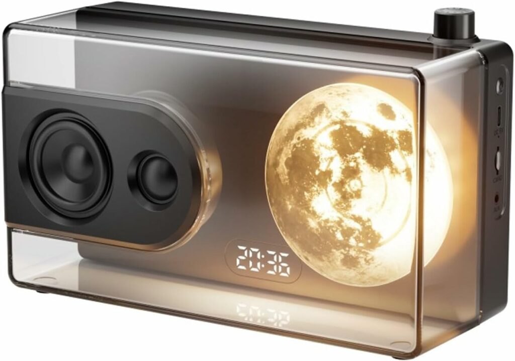 Moon Lamp Bluetooth Speaker