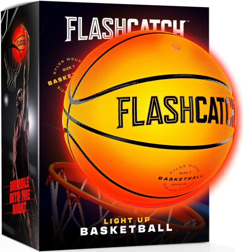FlashCatch Light‑Up Basketball