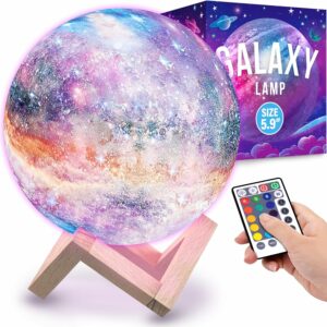 Galaxy Moon Lamp